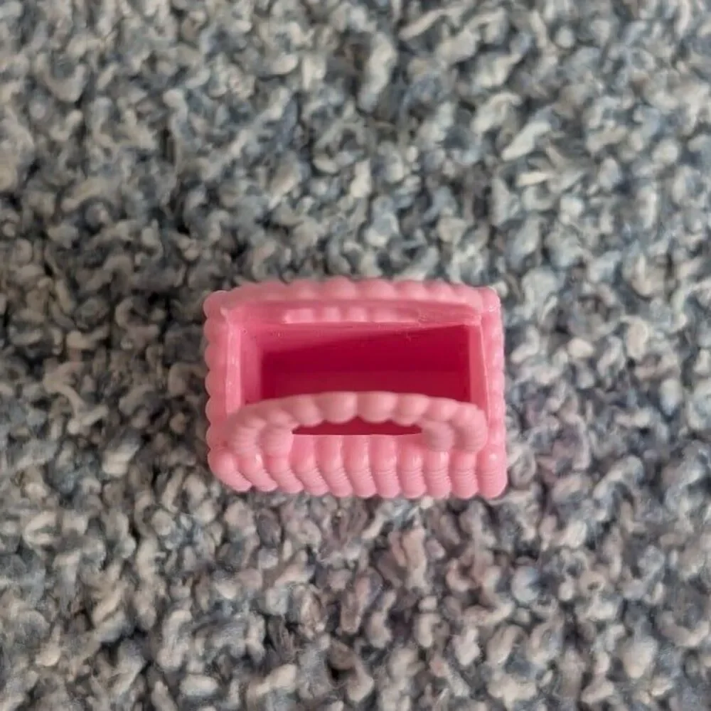 Mattel Barbie Light Pink Boxy Mini Handbag Fashion Doll Accessory